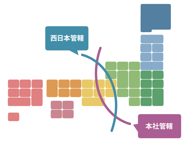 営業活動範囲